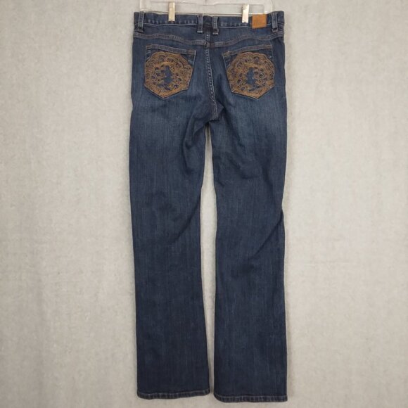Disney Resort House Of Mickey Jeans Dark Wash Stretch | Size 8 - Picture 6 of 8
